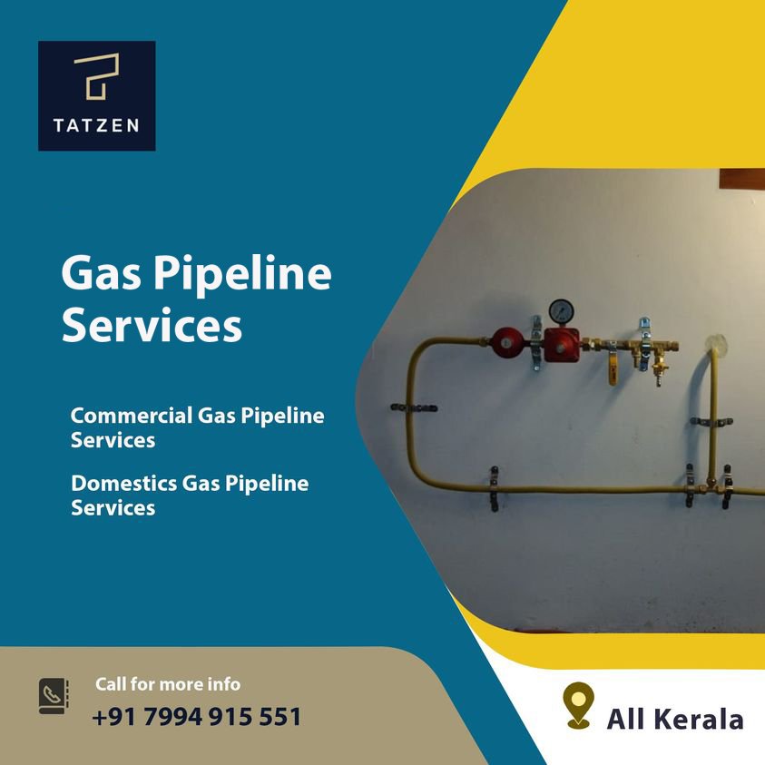 LPG Domestic Gas Pipeline TATZEN Ernakulam Kerala